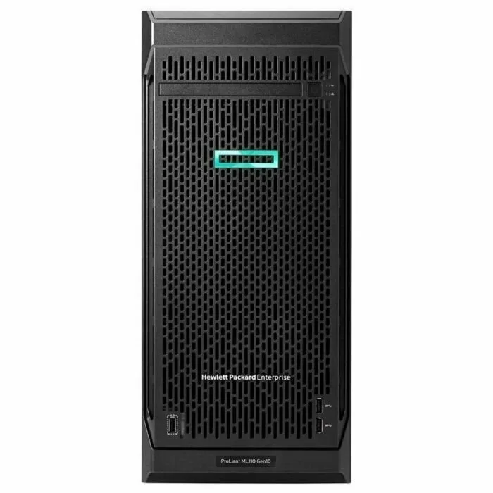 Сервер HPE ProLiant ML110 Gen10 TWR 4.5U/ Xeon Bronze 3206R/ 16GB/ noHDD (up 4 LFF)/ noODD/ S100i/ ZM (0/1/5/10)/ 2x GbE/ iLO 5 Std/ 1x 550W NHP (P21439-421) Сервер HPE ProLiant ML110 Gen10 TWR 4.5U/ Xeon Bronze 3206R/ 16GB/ noHDD (up 4 LFF)/ noODD/ S100i/ ZM (0/1/5/10)/ 2x GbE/ iLO 5 Std/ 1x 550W NHP (P21439-421)