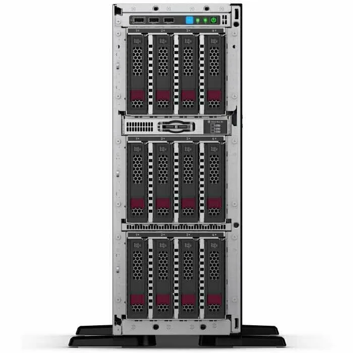 Сервер HPE ProLiant ML350 Gen10 TWR 4U/ Xeon Silver 4214R/ 32GB/ noHDD (up 8/24 SFF)/ noODD/ P408i-a/ 4x GbE/ iLO5/ 1x 800W (up 2) (P21789-421) Сервер HPE ProLiant ML350 Gen10 TWR 4U/ Xeon Silver 4214R/ 32GB/ noHDD (up 8/24 SFF)/ noODD/ P408i-a/ 4x GbE/ iLO5/ 1x 800W (up 2) (P21789-421)