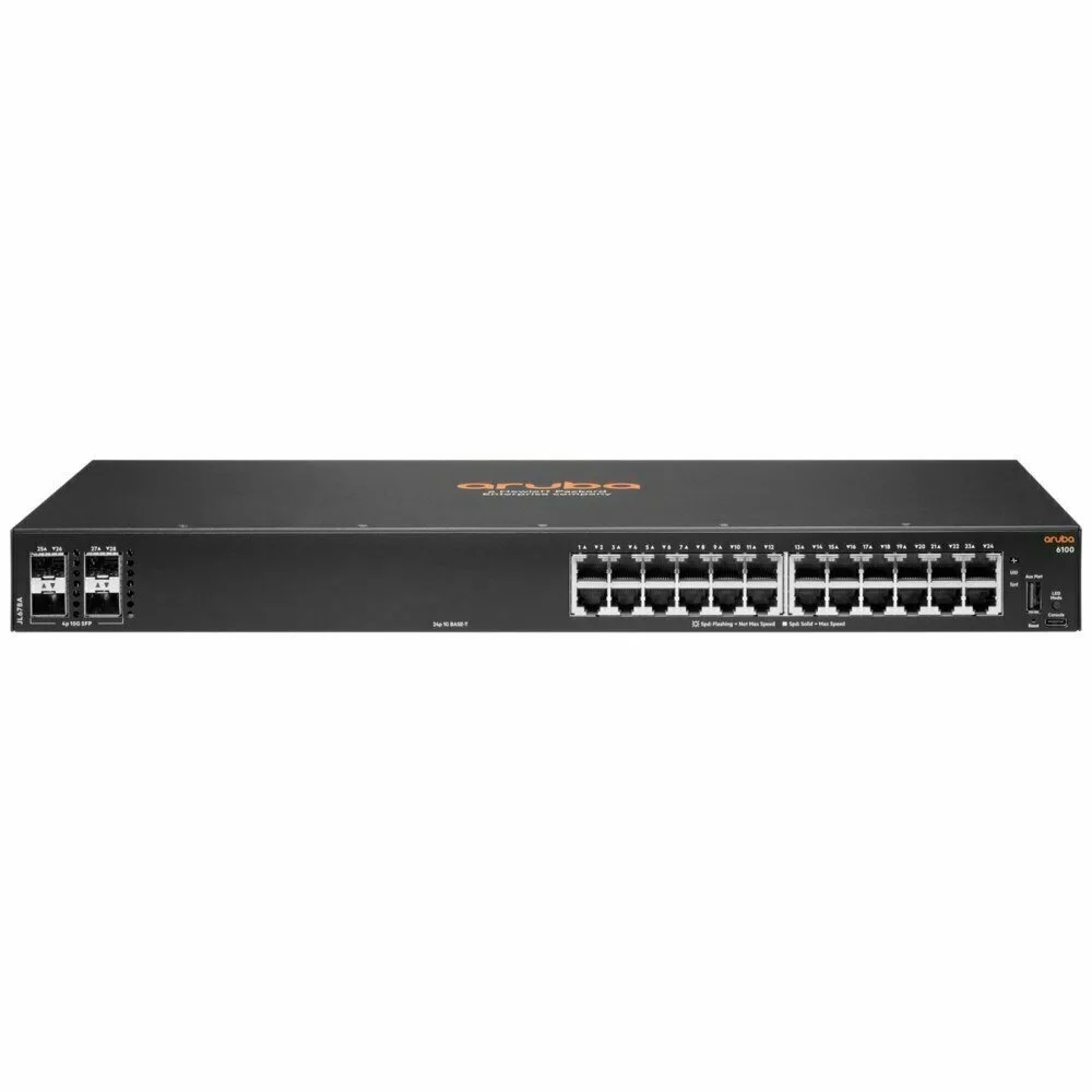 Коммутатор HPE Aruba 6100 24x RJ-45 (JL678A) Коммутатор HPE Aruba 6100 24x RJ-45 (JL678A)