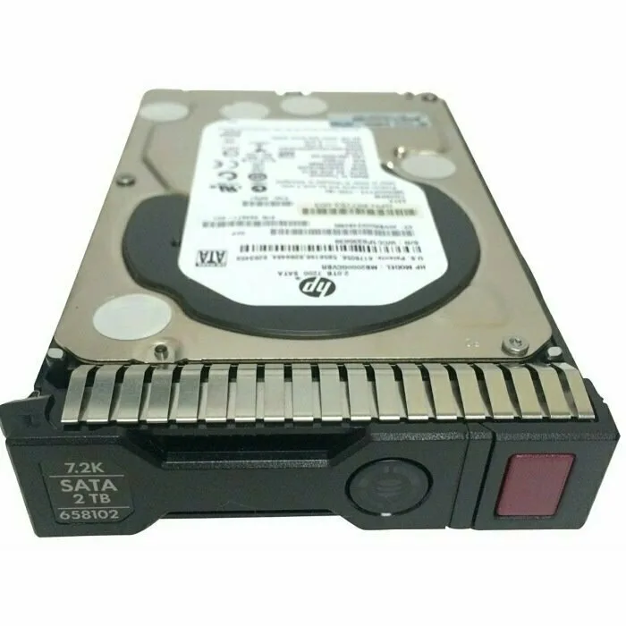 Жесткий диск HPE 2 Тб LFF SATA HDD (для Proliant Gen8/9) (658102-001B.) Жесткий диск HPE 2 Тб LFF SATA HDD (для Proliant Gen8/9) (658102-001B.)