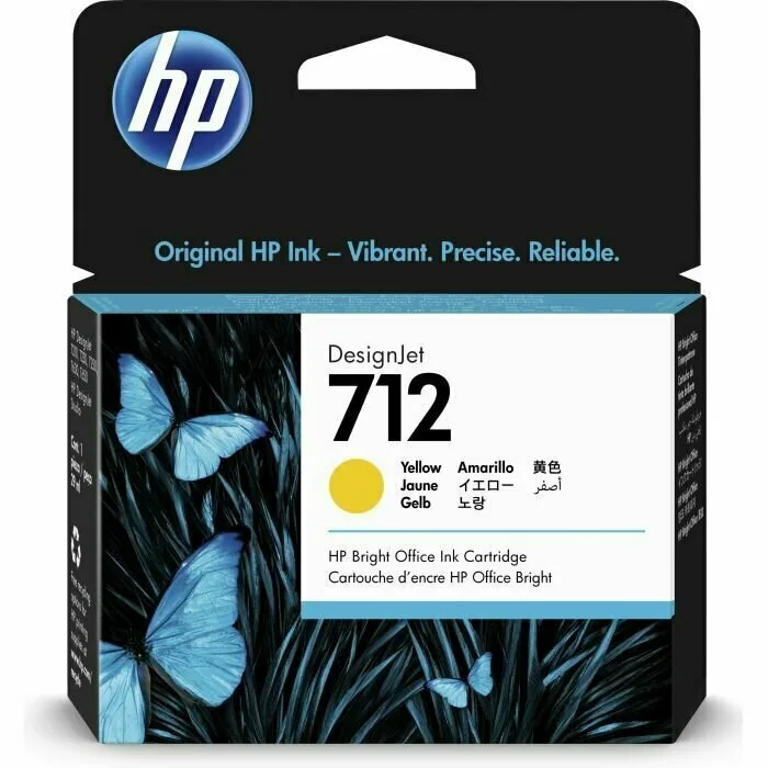 Картридж HP 712 желтый / 29 мл (3ED69A) Картридж HP 712 желтый / 29 мл (3ED69A)