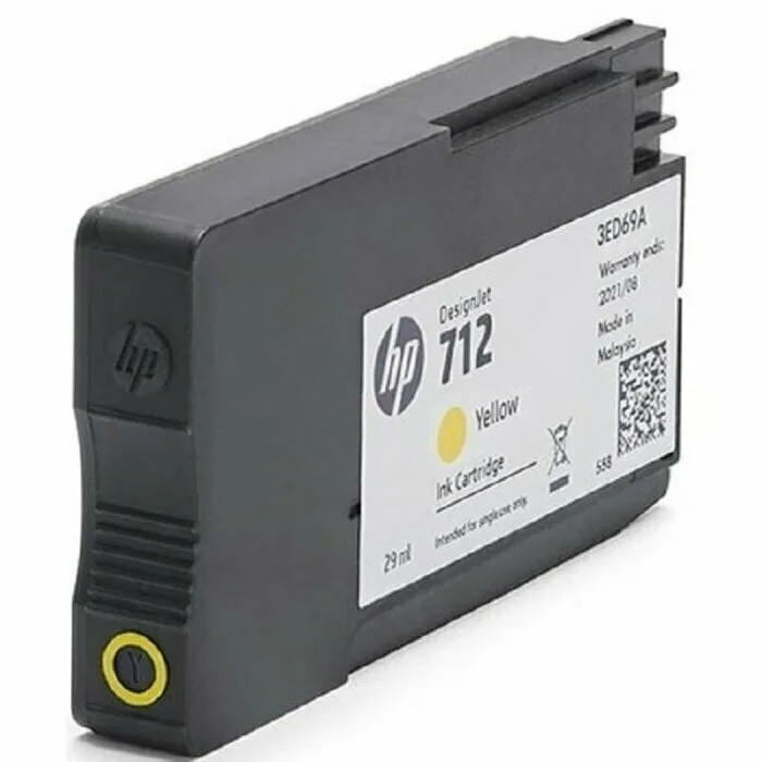Картридж HP 712 желтый / 29 мл (3ED69A) Картридж HP 712 желтый / 29 мл (3ED69A)