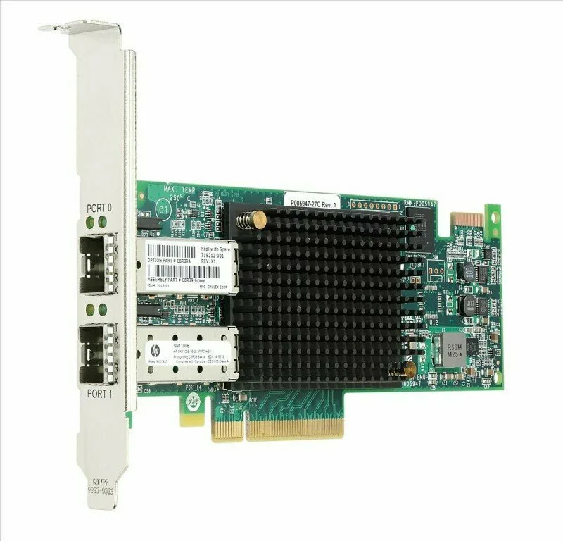 Адаптер главной шины Emulex FC HBA HPE Q0L11A Адаптер главной шины Emulex FC HBA HPE Q0L11A