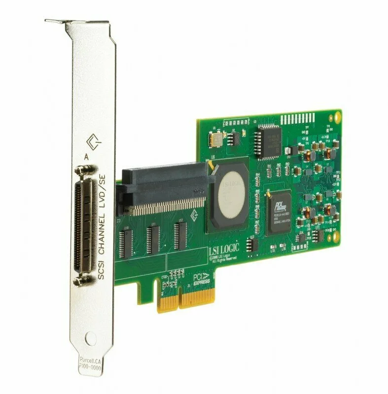 Контроллер 412911-B21, 439946-001 HP SC11Xe Ultra320 Single Channel/ PCIe x4 SCSI Host Bus Adapter Контроллер 412911-B21, 439946-001 HP SC11Xe Ultra320 Single Channel/ PCIe x4 SCSI Host Bus Adapter