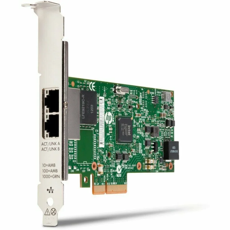 Сетевая карта 412651-001, 412646-001 HP NC360T PCI-E DP Gigabit Server Adapter Сетевая карта 412651-001, 412646-001 HP NC360T PCI-E DP Gigabit Server Adapter