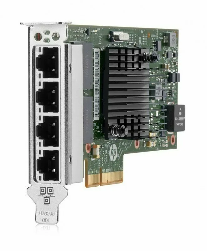 Сетевая карта 811546-B21, 816551-001 HPE 1Gb 4-port 366T Adapter I350-T4V2 Сетевая карта 811546-B21, 816551-001 HPE 1Gb 4-port 366T Adapter I350-T4V2