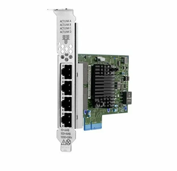 Сетевая карта P21106-B21 HPE Intel I350-T4 Ethernet 1Gb 4-port Сетевая карта P21106-B21 HPE Intel I350-T4 Ethernet 1Gb 4-port