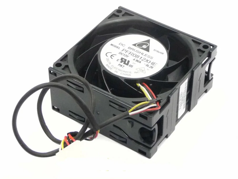 Вентилятор HP S6500 Non-Redundant 80mm Fan Kit (Delta) Brushless 4,9A 12v 13300 об/мин 134,3CFM 71,5dB 80x80x38mm для SL160sG6 SL165sG7 SL170s SL335sG7 SL390sG7(600659-001)