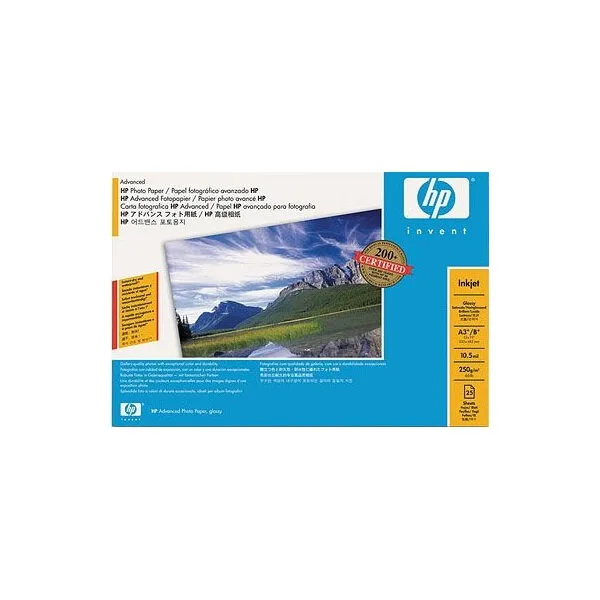 Фотобумага HP Улучшенная Матовая Атласная, 250г/м2, A3+/25л. (Q5462A)