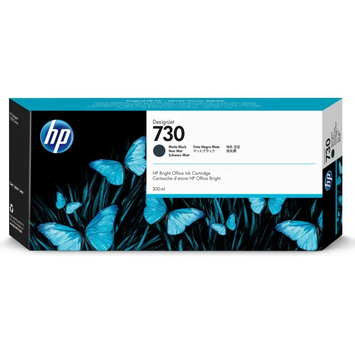 Струйный картридж HP 730 для HP DesignJet, 300 мл, черный матовый (P2V71A)