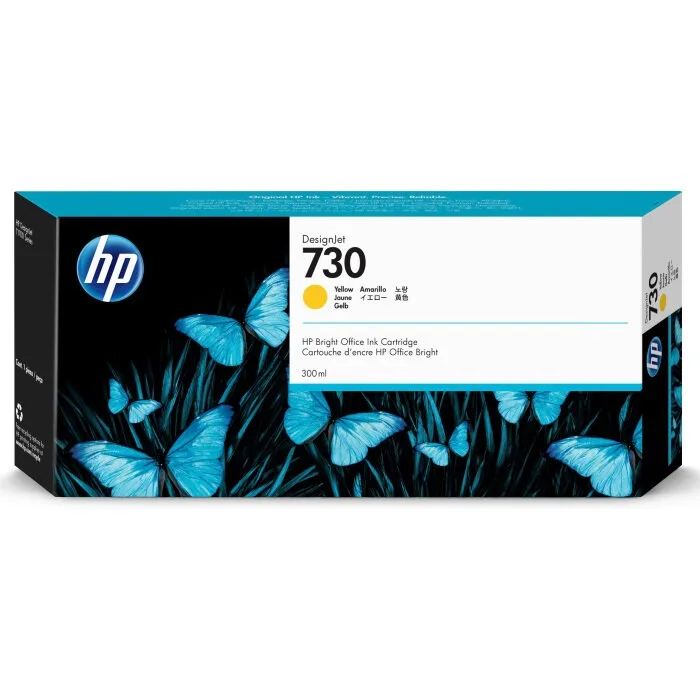 Струйный картридж HP 730 для HP DesignJet, 300 мл, желтый (P2V70A) Струйный картридж HP 730 для HP DesignJet, 300 мл, желтый (P2V70A)