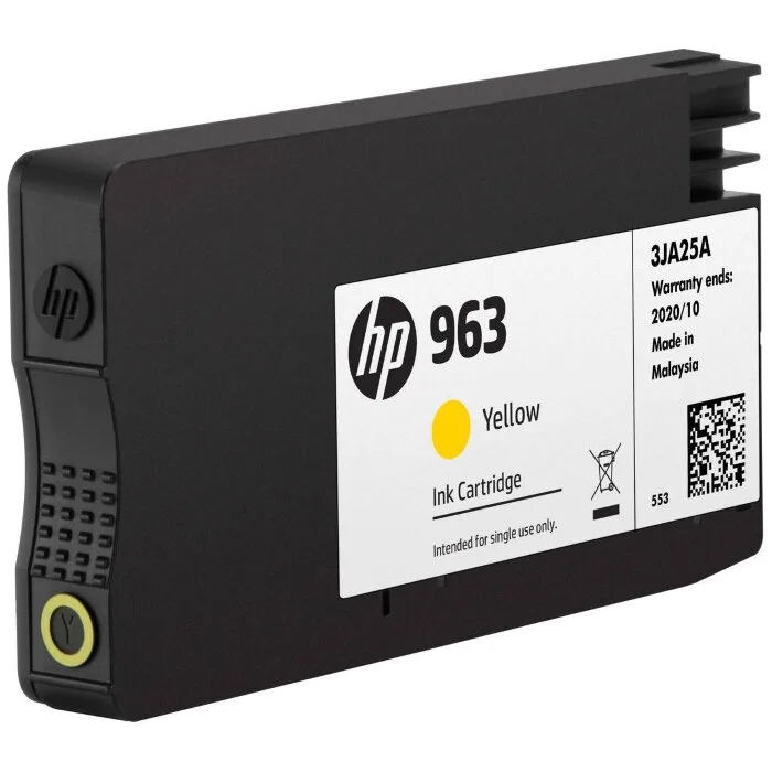 Картридж HP 963 струйный желтый (700 стр) (3JA25AE) Картридж HP 963 струйный желтый (700 стр) (3JA25AE)