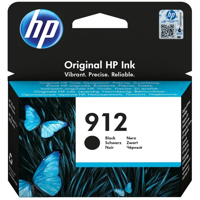 Картридж струйный HP 912 черный 300 стр. (для HP OfficeJet 801x/802x) (3YL80AE)