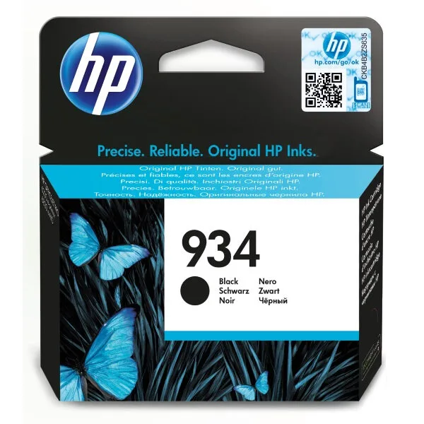 Картридж HP 934, черный / 400 страниц (C2P19AE)