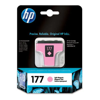 Картридж HP 177, светло пурпурный/ 230 фотографий (C8775HE)