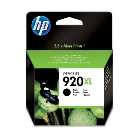 Картридж HP 920XL, черный/ 1200 страниц (CD975AE)