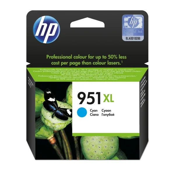 Картридж HP 951XL , Голубой / 1500 страниц (CN046AE) Картридж HP 951XL , Голубой / 1500 страниц (CN046AE)