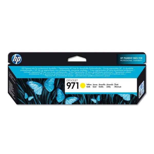 Картридж HP 971, Желтый / 2500 страниц (CN624AE)