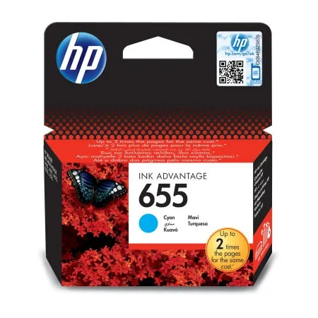 Картридж HP 655, голубой / 600 страниц (CZ110AE) Картридж HP 655, голубой / 600 страниц (CZ110AE)