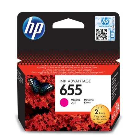 Картридж HP 655, пурпурный / 600 страниц (CZ111AE) Картридж HP 655, пурпурный / 600 страниц (CZ111AE)