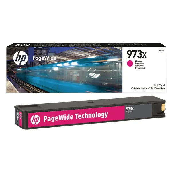Картридж HP 973X, пурпурный / 7000 страниц (F6T82AE)
