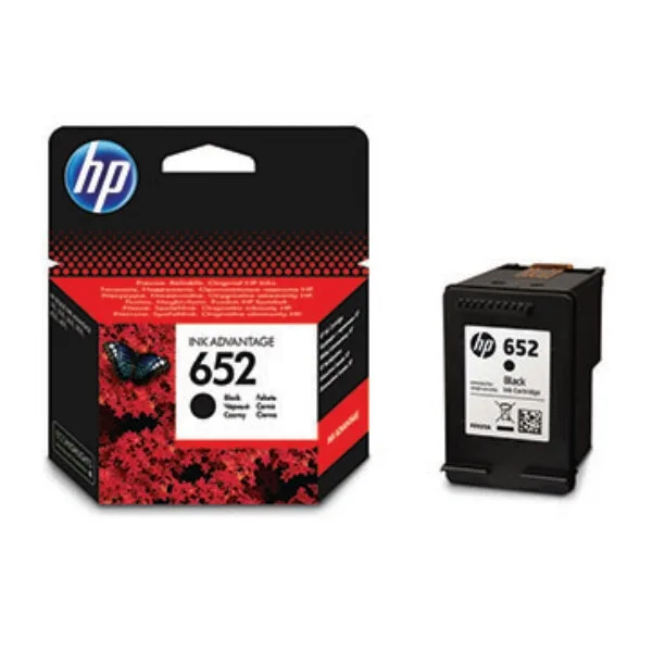 Картридж HP 652, черный/ 360 страниц (F6V25AE)