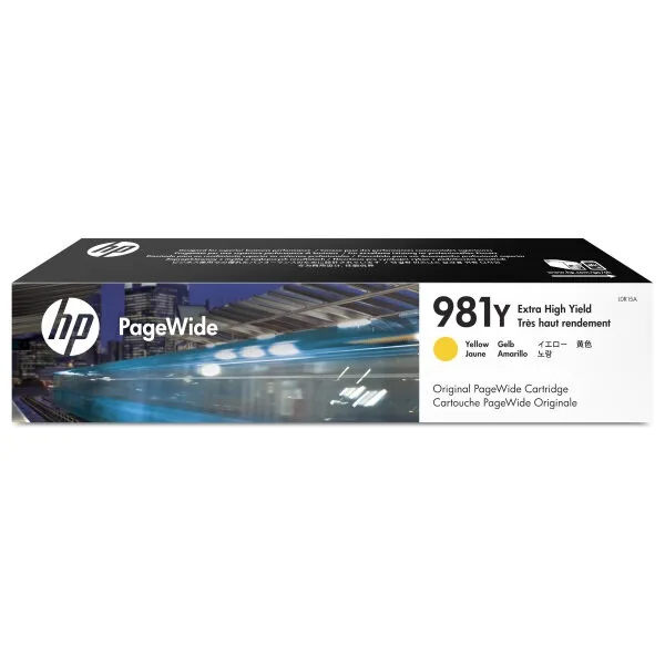 Картридж HP 981Y, Желтый / 16000 страниц (L0R15A)