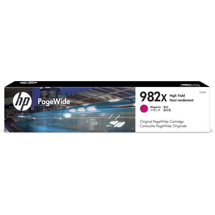 Картридж HP 982A увеличенной емкости PageWide Enterprise Color 765/780/785 пурпурный, 16000 стр. (T0B28A)