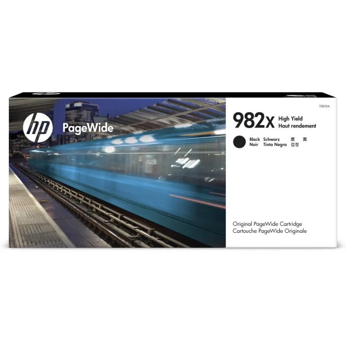 Картридж HP 982A повышенной емкости PageWide Enterprise Color 765/780/785 черный, 16000 стр. (T0B30A)