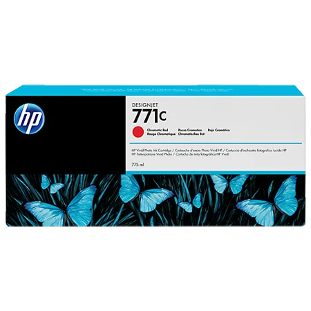 Картридж HP 771C хроматический красный чернильный, 775 мл (B6Y08A)