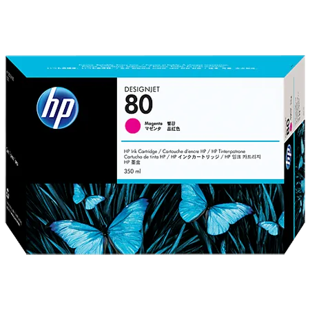 Картридж HP 80 Пурпурный/ 350 мл (C4847A)