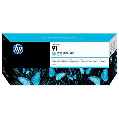 Картридж HP 91 Светло-голубой/ 775 мл (C9470A) Картридж HP 91 Светло-голубой/ 775 мл (C9470A)