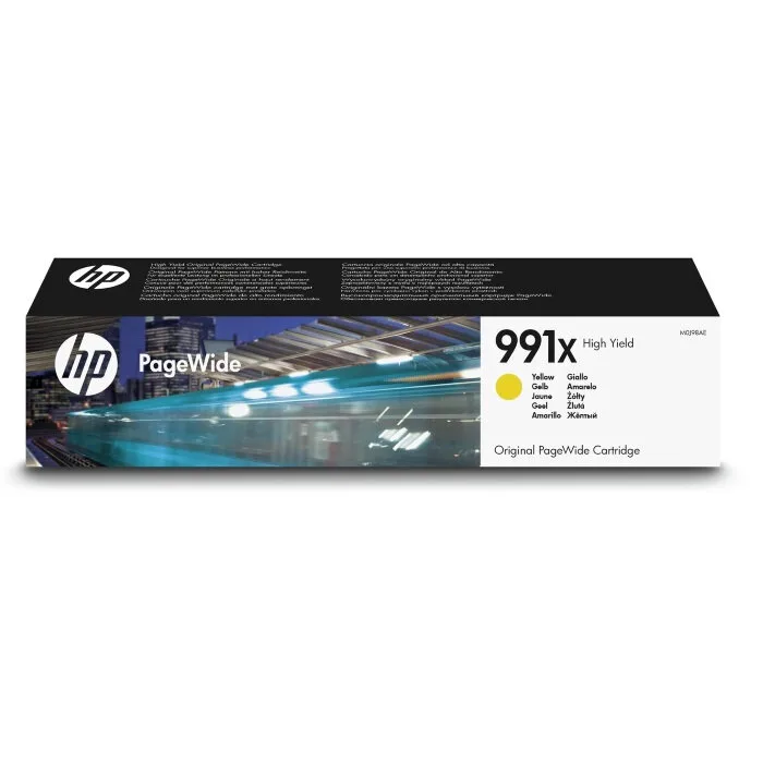 Картридж HP 991X, желтый / 16000 страниц (M0J98AE) Картридж HP 991X, желтый / 16000 страниц (M0J98AE)