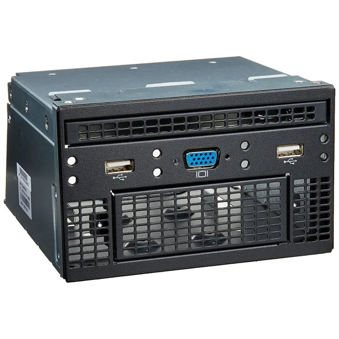 Комплект универсального отсека носителей HP DVD/ USB Universal Media Bay (DVD-RW, USB 2.0, VGA, для DL360 Gen9) (764632-B21) Комплект универсального отсека носителей HP DVD/ USB Universal Media Bay (DVD-RW, USB 2.0, VGA, для DL360 Gen9) (764632-B21)