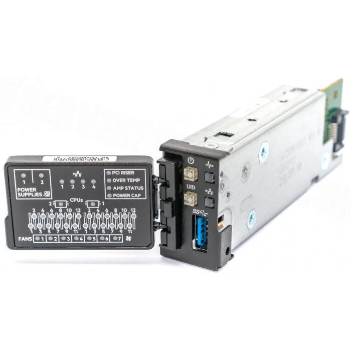 Контрольная панель HPE 764636-B21 (для DL360 Gen9 SFF) (764636-B21) Контрольная панель HPE 764636-B21 (для DL360 Gen9 SFF) (764636-B21)