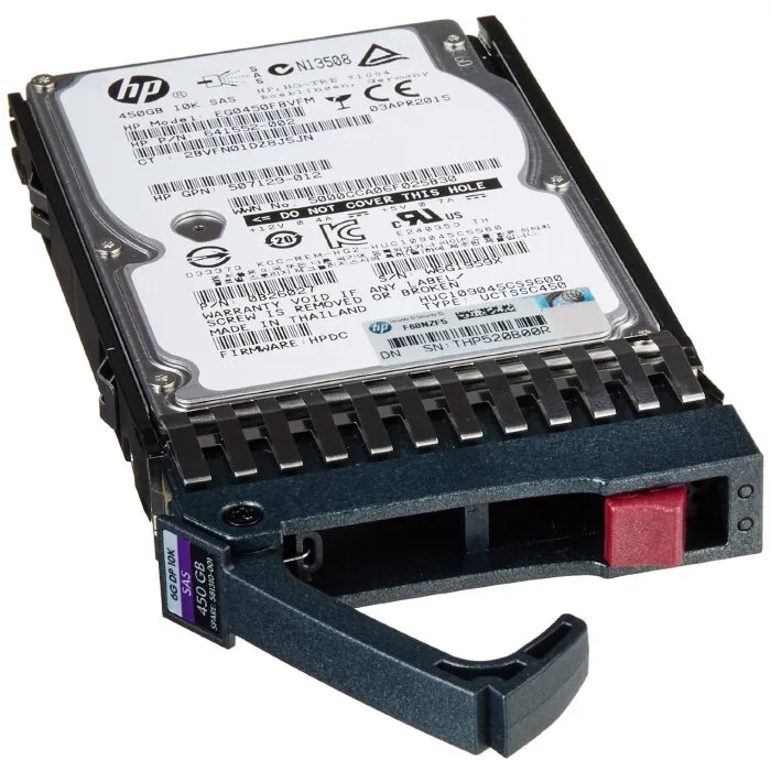 Жёсткий диск 450 Гб SAS SFF HDD, 10K RPM, HS (581310-001) Жёсткий диск 450 Гб SAS SFF HDD, 10K RPM, HS (581310-001)