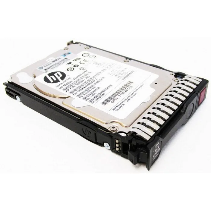 Жесткий диск для серверов HPE 600 Гб SFF, SAS, 10K, 6G, SC (для Gen8/ Gen9 и новее, аналог 653957-001) (653957-001B) Жесткий диск для серверов HPE 600 Гб SFF, SAS, 10K, 6G, SC (для Gen8/ Gen9 и новее, аналог 653957-001) (653957-001B)