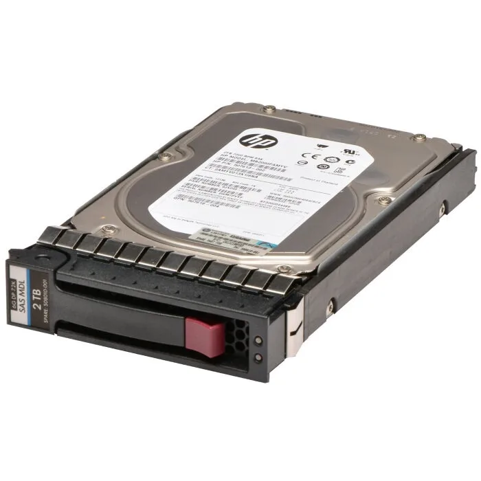 Жесткий диск для серверов серверный HPE 2TB HDD/ 3.5" SATA, 7,2K, 6G HotPlug LP DS Midline (для Apollo, ML110/ML350 Gen10) (861681-B21)