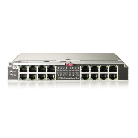 Модуль HP 1 Гб Ethernet Pass-Through для BladeSystem c-Class (406740-B21) Модуль HP 1 Гб Ethernet Pass-Through для BladeSystem c-Class (406740-B21)