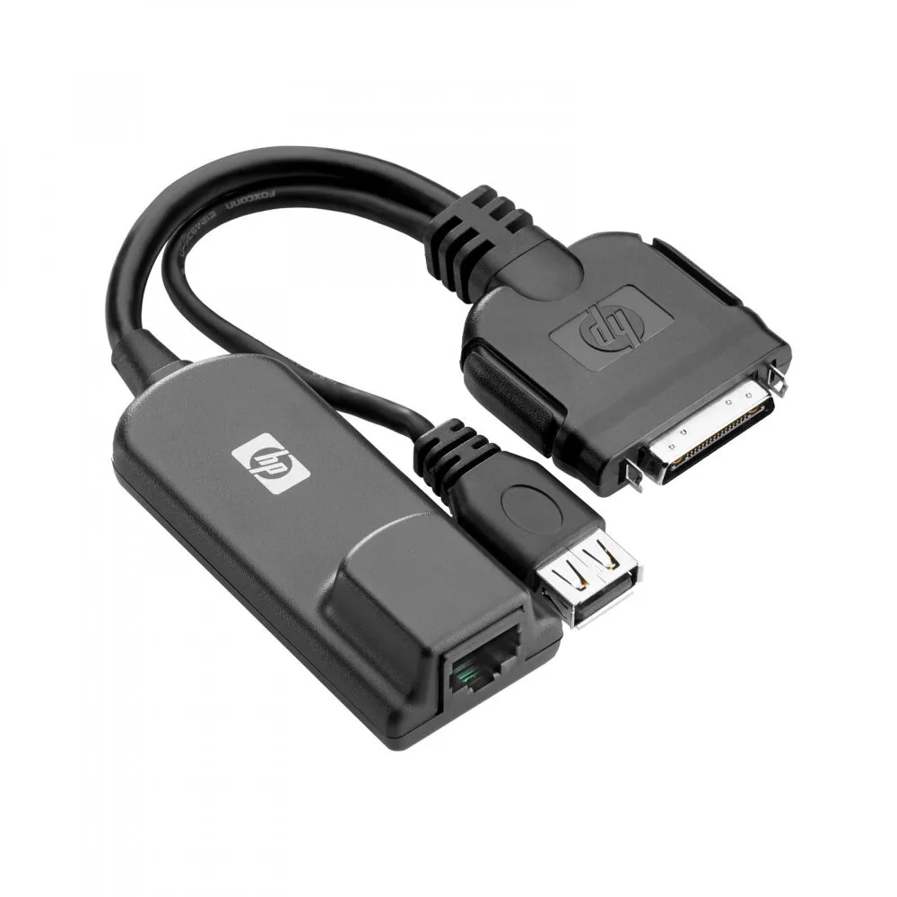 Кабель-адаптер консольный HP KVM Console USB (для AF651A, AF652A) (AF655A) Кабель-адаптер консольный HP KVM Console USB (для AF651A, AF652A) (AF655A)