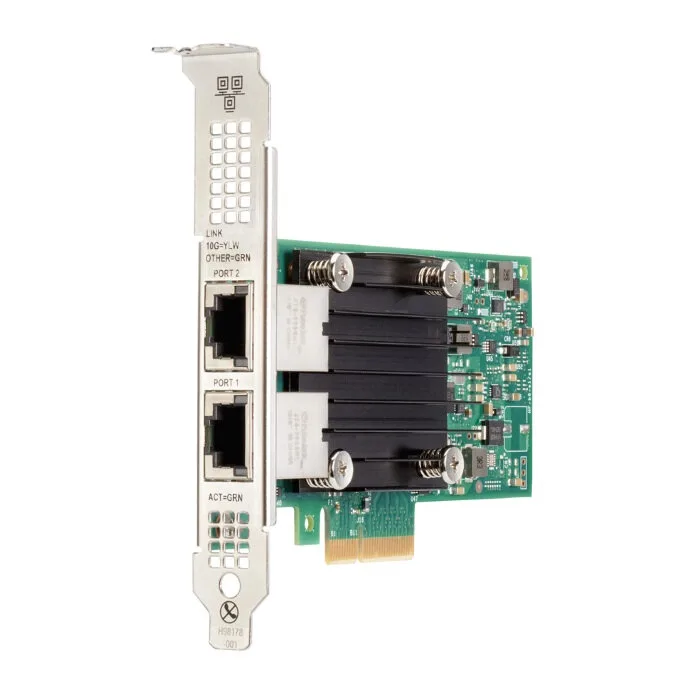 Сетевой адаптер HPE 562T, 2x10Gb, PCIe(3.0) (для Gen10) (817738-B21) Сетевой адаптер HPE 562T, 2x10Gb, PCIe(3.0) (для Gen10) (817738-B21)