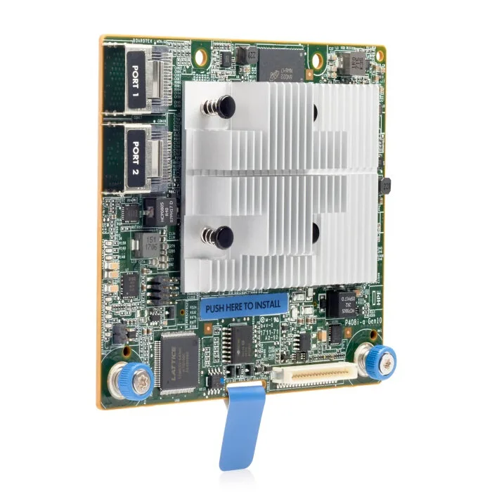 Модульный LH-контроллер HPE Smart Array E408i-a SR Gen10/ 12G (8 внутр. каналов, без кэша, 2 int. mini-SAS, AROC, RAID 0,1,5,6,10,50,60) (869081-B21) Модульный LH-контроллер HPE Smart Array E408i-a SR Gen10/ 12G (8 внутр. каналов, без кэша, 2 int. mini-SAS, AROC, RAID 0,1,5,6,10,50,60) (869081-B21)