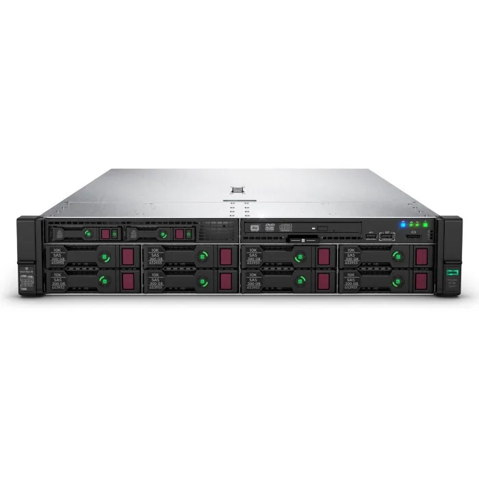 Сервер HPE Proliant DL380 Gen10/ 2x Xeon Gold 6130/ 64GB/ P408i-aFBWC (2GB/ RAID 0/1/10/5/50/6/60)/ noHDD (8/24+6up) SFF/ DVD-RW/ iLOadv/ 6HPFans/ 4x 1GbE/ 2x 10/25Gb 631 SFP/ EasyRK+CMA/ 2x 800W (879938-B21) Сервер HPE Proliant DL380 Gen10/ 2x Xeon Gold 6130/ 64GB/ P408i-aFBWC (2GB/ RAID 0/1/10/5/50/6/60)/ noHDD (8/24+6up) SFF/ DVD-RW/ iLOadv/ 6HPFans/ 4x 1GbE/ 2x 10/25Gb 631 SFP/ EasyRK+CMA/ 2x 800W (879938-B21)