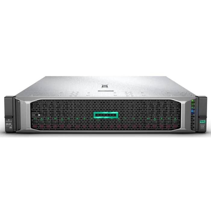 Сервер HPE Proliant DL385 Gen10/ 2x AMD EPYC 7451/ 64GB/ P408i-aFBWC (2GB/ RAID 0/1/10/5/50/6/60)/ noHDD (8/up 24+6 SFF)/ DVD-RW/ iLOadv/ 6 HP Fans/ 4x 1GbE/ 2x 10/25 GbSFP/ EasyRK+CMA/ 2x 800w (878722-B21) Сервер HPE Proliant DL385 Gen10/ 2x AMD EPYC 7451/ 64GB/ P408i-aFBWC (2GB/ RAID 0/1/10/5/50/6/60)/ noHDD (8/up 24+6 SFF)/ DVD-RW/ iLOadv/ 6 HP Fans/ 4x 1GbE/ 2x 10/25 GbSFP/ EasyRK+CMA/ 2x 800w (878722-B21)