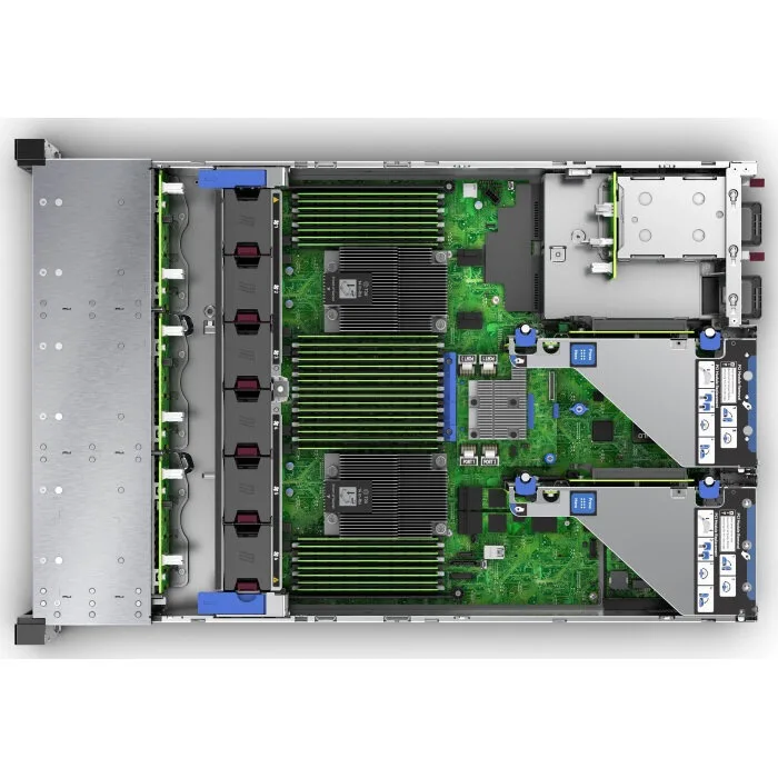 Сервер HPE Proliant DL385 Gen10/ 2x AMD EPYC 7451/ 64GB/ P408i-aFBWC (2GB/ RAID 0/1/10/5/50/6/60)/ noHDD (8/up 24+6 SFF)/ DVD-RW/ iLOadv/ 6 HP Fans/ 4x 1GbE/ 2x 10/25 GbSFP/ EasyRK+CMA/ 2x 800w (878722-B21) Сервер HPE Proliant DL385 Gen10/ 2x AMD EPYC 7451/ 64GB/ P408i-aFBWC (2GB/ RAID 0/1/10/5/50/6/60)/ noHDD (8/up 24+6 SFF)/ DVD-RW/ iLOadv/ 6 HP Fans/ 4x 1GbE/ 2x 10/25 GbSFP/ EasyRK+CMA/ 2x 800w (878722-B21)