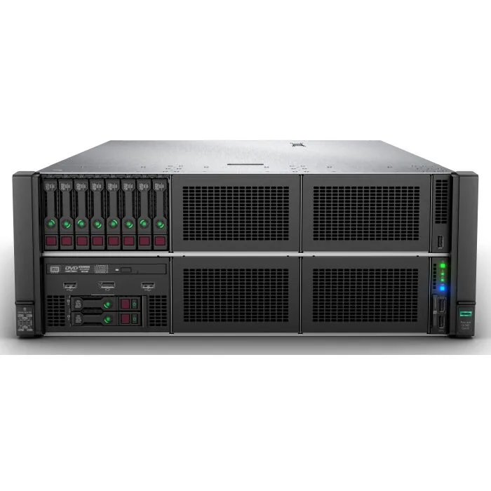 Сервер HPE Proliant DL580 Gen10/ 4x Xeon Gold 6148/ 128GB/ P408i-p (2Gb FBWC/ RAID 0/1/10/5/50/6/60)/ noHDD (up 8/48 SFF)/ 12HPFans/ OVadv/ 2x 10Gb 535FLR-T/ 16x PCIe/ EasyRK+CMA/ 4x 1600W (869847-B21) Сервер HPE Proliant DL580 Gen10/ 4x Xeon Gold 6148/ 128GB/ P408i-p (2Gb FBWC/ RAID 0/1/10/5/50/6/60)/ noHDD (up 8/48 SFF)/ 12HPFans/ OVadv/ 2x 10Gb 535FLR-T/ 16x PCIe/ EasyRK+CMA/ 4x 1600W (869847-B21)