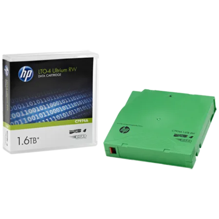 Дата картридж HP Ultrium LTO4 data cartridge,1.6TB RW (C7974A)