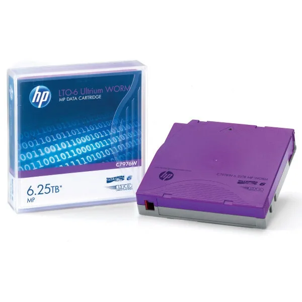Картридж данных HPE LTO-6 Ultrium MP WORM Data Tape (C7976W) Картридж данных HPE LTO-6 Ultrium MP WORM Data Tape (C7976W)