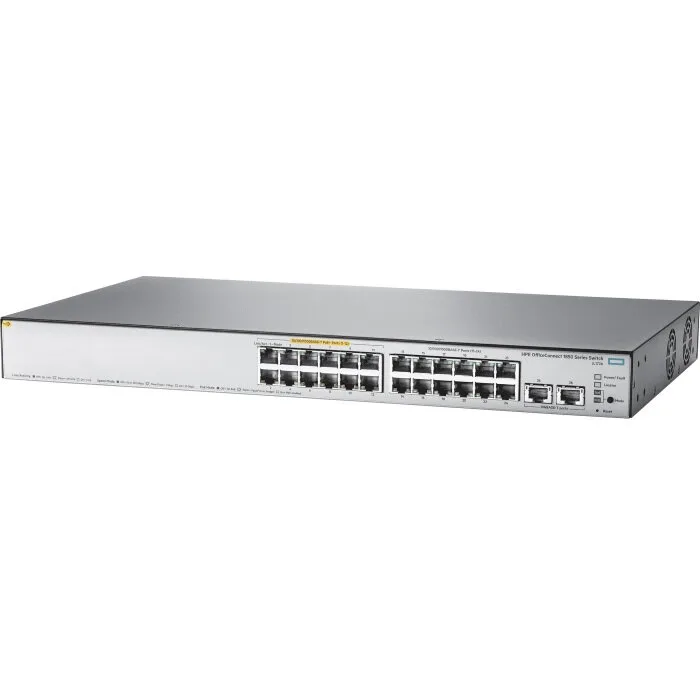 Коммутатор HPE 1850 24G 2XGT PoE+ 185 Вт (JL172A) Коммутатор HPE 1850 24G 2XGT PoE+ 185 Вт (JL172A)