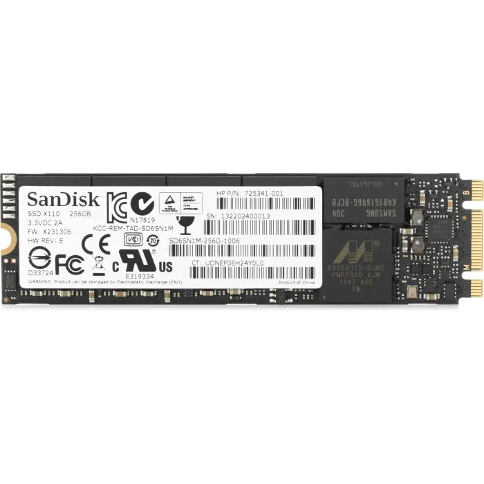 Твердотельный накопитель HP 256 Гб PCIe NVME TLC M.2 (1CA51AA) Твердотельный накопитель HP 256 Гб PCIe NVME TLC M.2 (1CA51AA)